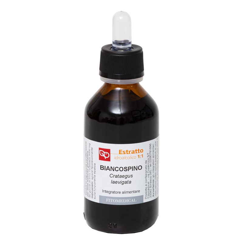 Fitomedical Biancospino Estratto Idroalcolico per Cuore e Pressione 100 Ml Fitomedical Biancospino Estratto Idroalcolico per Cuore e Pressione 100 Ml