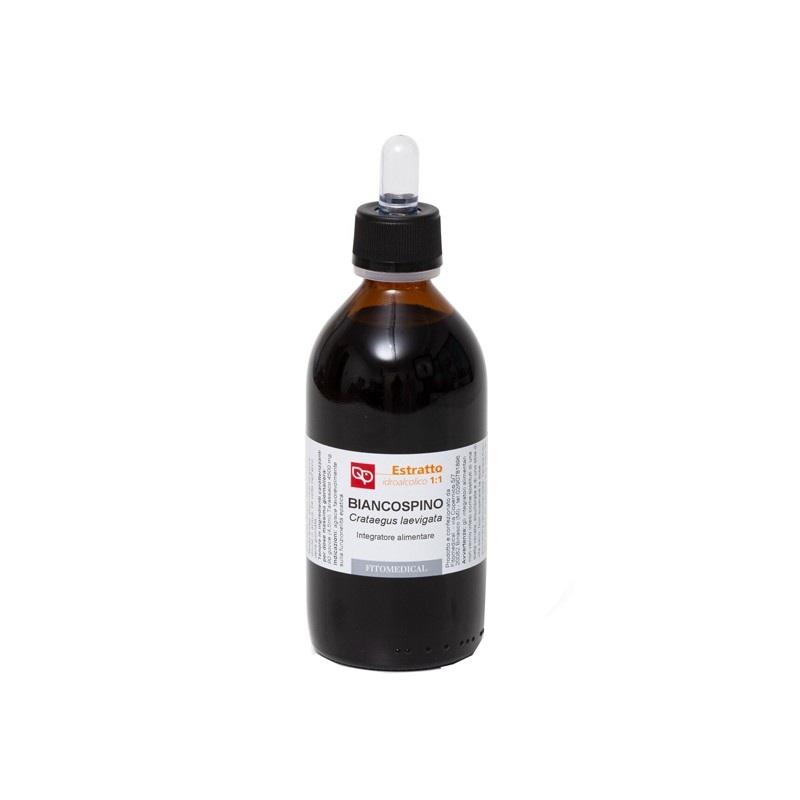 Fitomedical Biancospino Estratto Idroalcolico per Cuore e Pressione 200 Ml