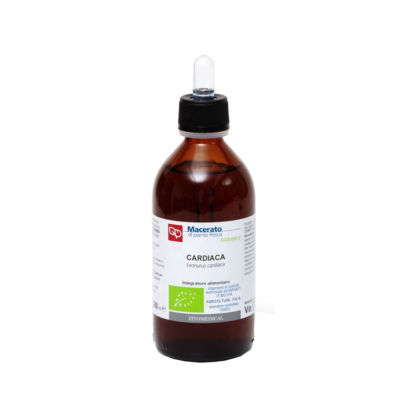Fitomedical Cardiaca Tintura Madre per Cuore e ciclo 200 Ml Bio