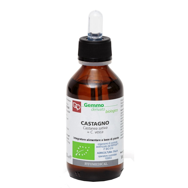 Fitomedical Castagno Macerato Glicerico per Circolazione Venosa 100 Ml Bio