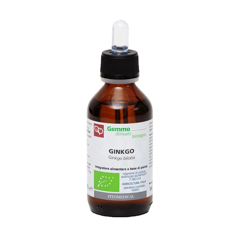 Fitomedical Ginkgo Biloba Macerato Glicerico 100 Ml Bio Fitomedical Ginkgo Biloba Macerato Glicerico 100 Ml Bio