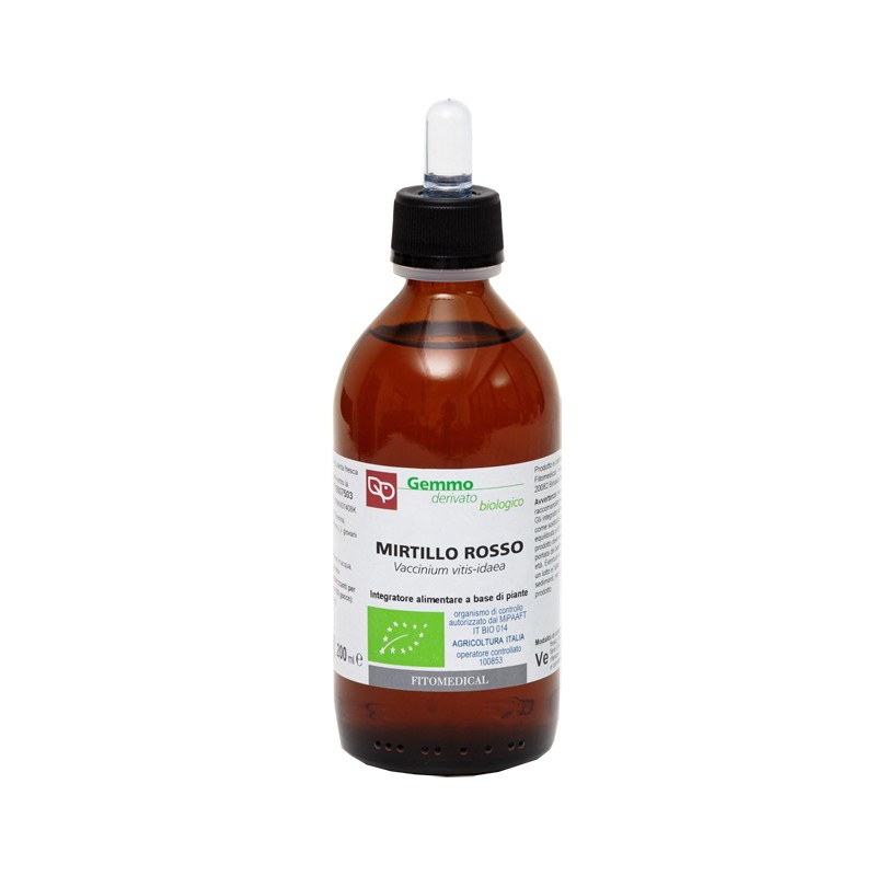 Fitomedical Mirtillo Rosso Macerato Glicerico per Vie Urinarie 200 Ml Bio