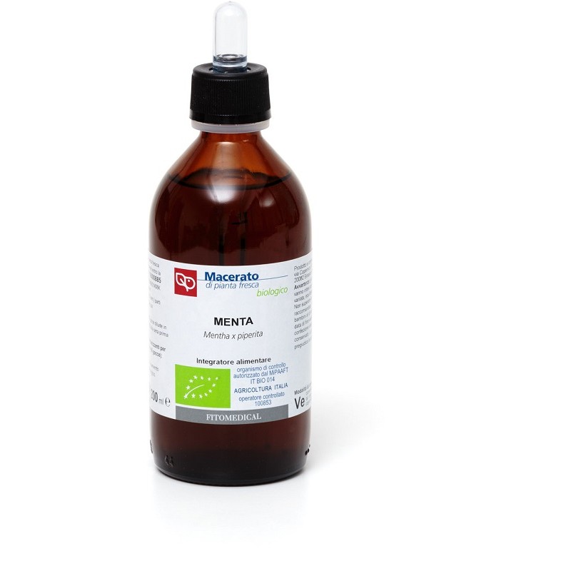 Fitomedical Menta Tintura Madre per Digestione 200 Ml Bio