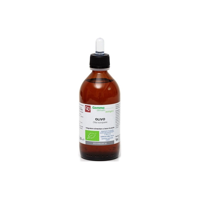 Fitomedical Olivo Macerato Glicerico per Pressione e Colesterolo 500 Ml Bio