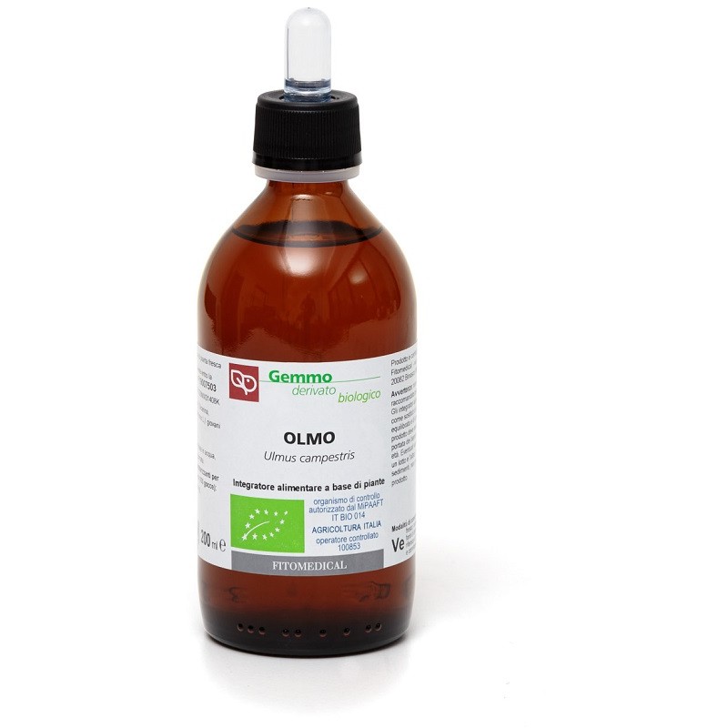 Fitomedical Olmo Macerato Glicerico per Benessere della Pelle 1000 Ml Bio