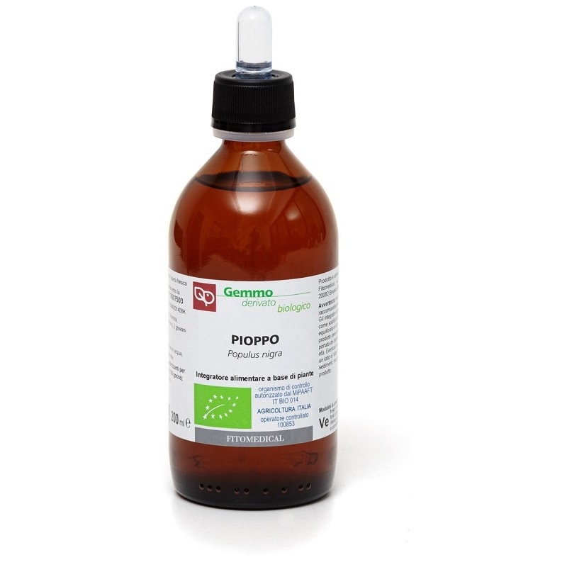 Fitomedical Pioppo Macerato Glicerico per Vie Urinarie 200 Ml Bio