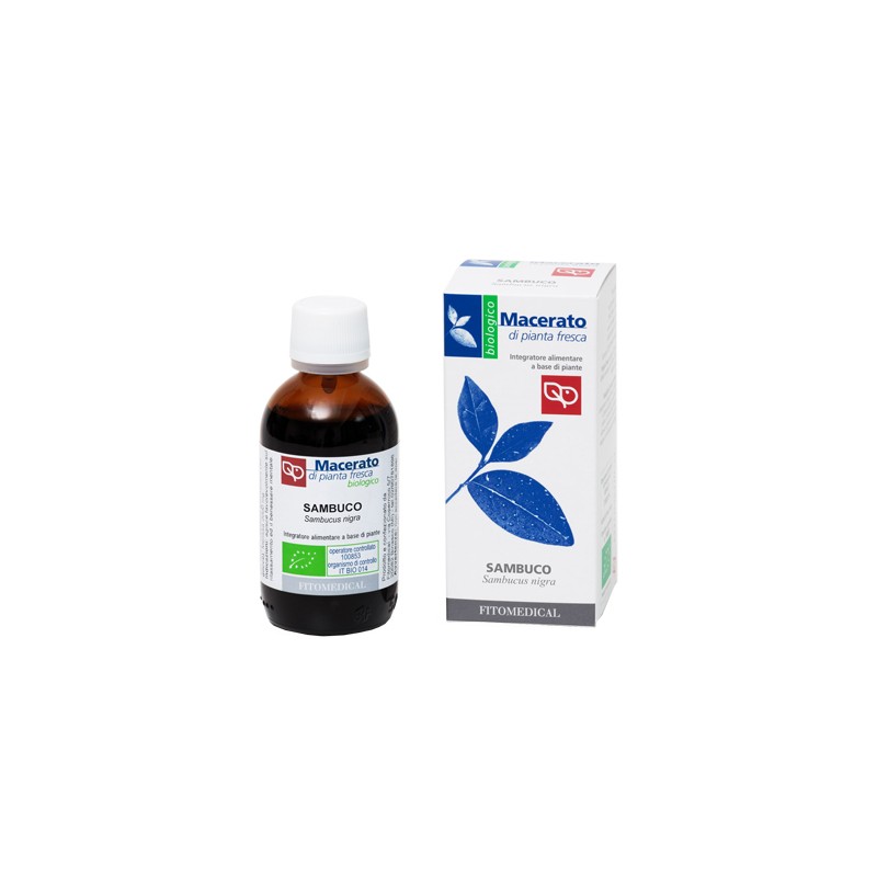 Fitomedical Sambuco Tintura Madre per Vie Respiratorie 50 Ml Bio Fitomedical Sambuco Tintura Madre per Vie Respiratorie 50 Ml Bio