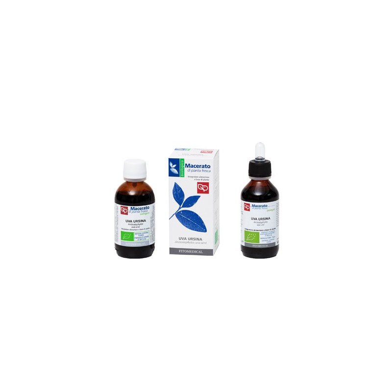Fitomedical Uva Ursina Tintura Madre per Vie Urinarie 1000 Ml Bio