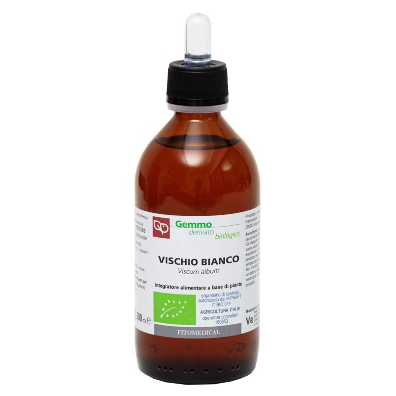 Fitomedical Vischio Macerato Glicerico per Pressione 200 Ml Bio