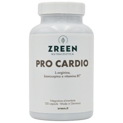 Zreen Pro Cardio Integratore per Salute Cardiovascolare 120 Capsule Zreen Pro Cardio Integratore per Salute Cardiovascolare 120 Capsule