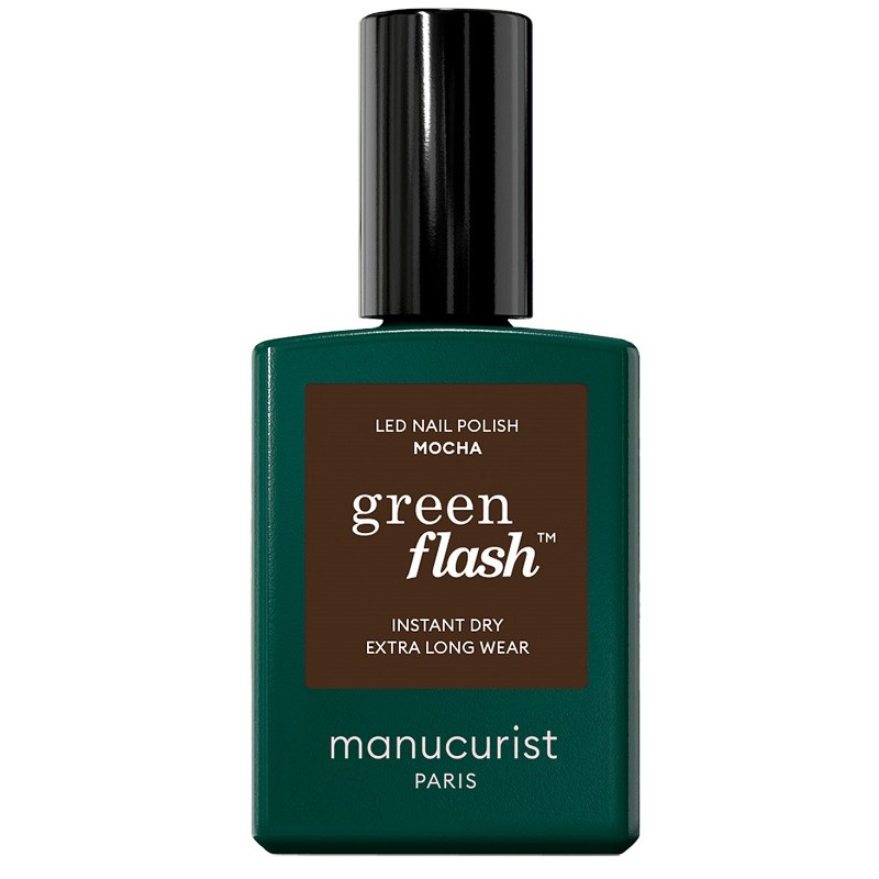 Manucurist Green Flash Mocha smalto brillante e duraturo per unghie 15 ml Manucurist Green Flash Mocha smalto brillante e duraturo per unghie 15 ml