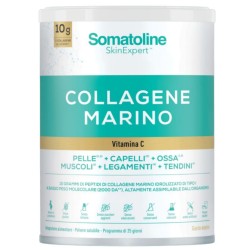 baratttolo di Somatoline Skin EXpert Collagene Marino Integratore Pelle Capelli e Ossa Polvere 278g baratttolo di Somatoline Skin EXpert Collagene Marino Integratore Pelle Capelli e Ossa Polvere 278g