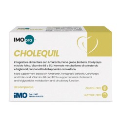 Formato di Imopro Cholequil Integratore Alimentare per Colesterolo e Trigliceridi 30 Compresse Formato di Imopro Cholequil Integratore Alimentare per Colesterolo e Trigliceridi 30 Compresse
