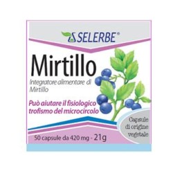 Confezione Fitomedical Mirtillo Integratore per Circolazione 50 Capsule Confezione Fitomedical Mirtillo Integratore per Circolazione 50 Capsule