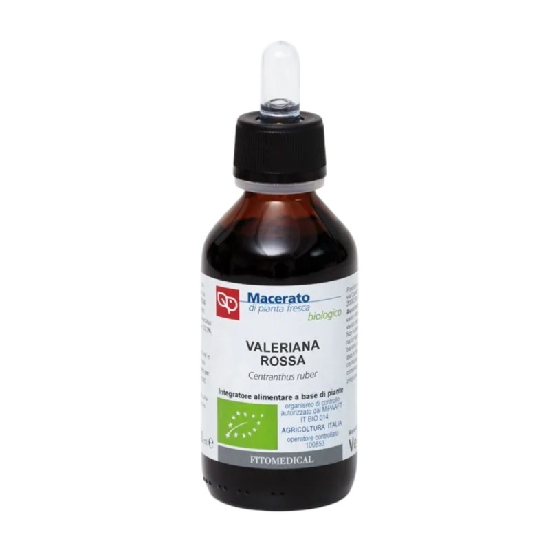 Flacone Fitomedical Valeriana Rossa Tintura Madre per Sonno e Rilassamento 100 Ml