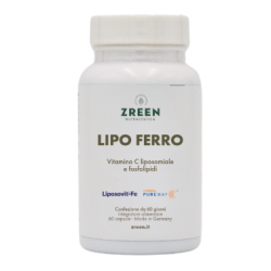 Zreen Lipo Ferro Integratore di Ferro Liposomiale 60 Capsule