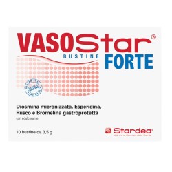 Confezione Stardea Vasostar Forte Integratore per Microcircolo 10 Bustine Confezione Stardea Vasostar Forte Integratore per Microcircolo 10 Bustine