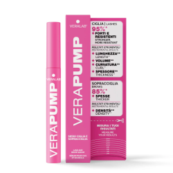 confezione di Veralab Verapump Siero Ciglia e Sopracciglia Volumizzante e Allungante 7ml confezione di Veralab Verapump Siero Ciglia e Sopracciglia Volumizzante e Allungante 7ml