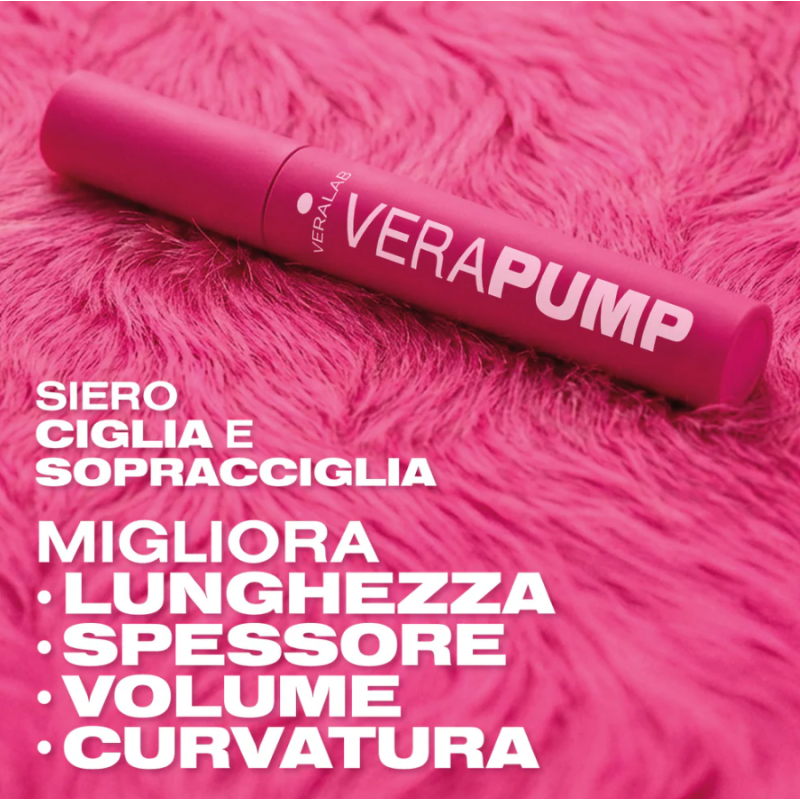 Veralab Verapump Siero Ciglia e Sopracciglia Volumizzante e Allungante 7ml Veralab Verapump Siero Ciglia e Sopracciglia Volumizzante e Allungante 7ml