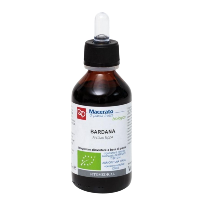 Flacone Fitomedical Bardana Tintura Madre per Benessere della Pelle 500 Ml Bio