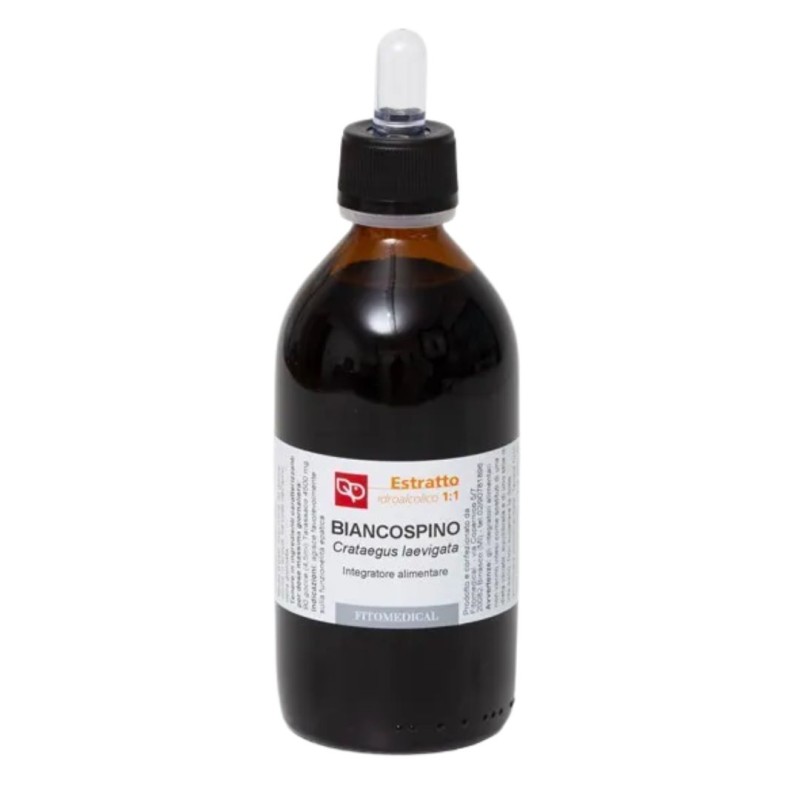 Flacone Fitomedical Biancospino Tintura Madre per Cuore e Pressione 1000 Ml Bio
