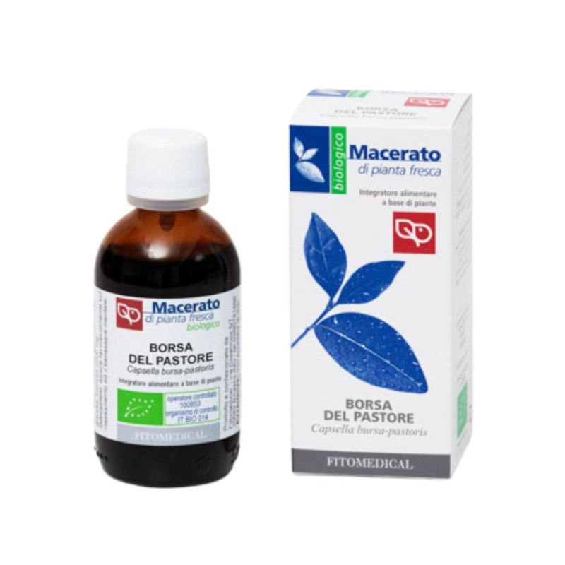 Flacone Fitomedical Borsa Del Pastore Tintura Madre per Circolazione 200 Ml Bio