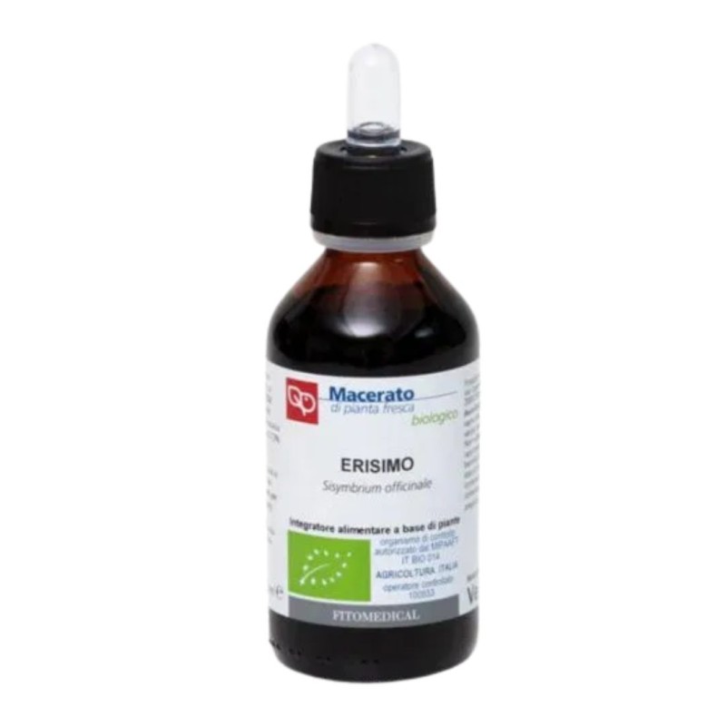 Flacone Fitomedical Erisimo Tintura Madre per Gola e voce 500 Ml Bio