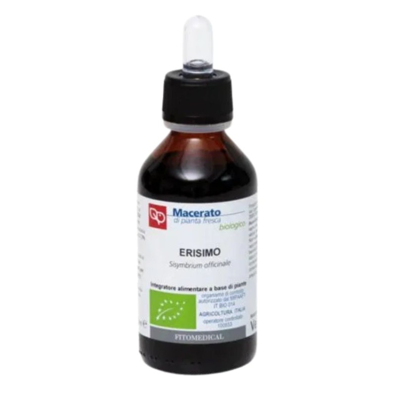 Flacone Fitomedical Erisimo Tintura Madre per Gola e voce 1000 Ml Bio