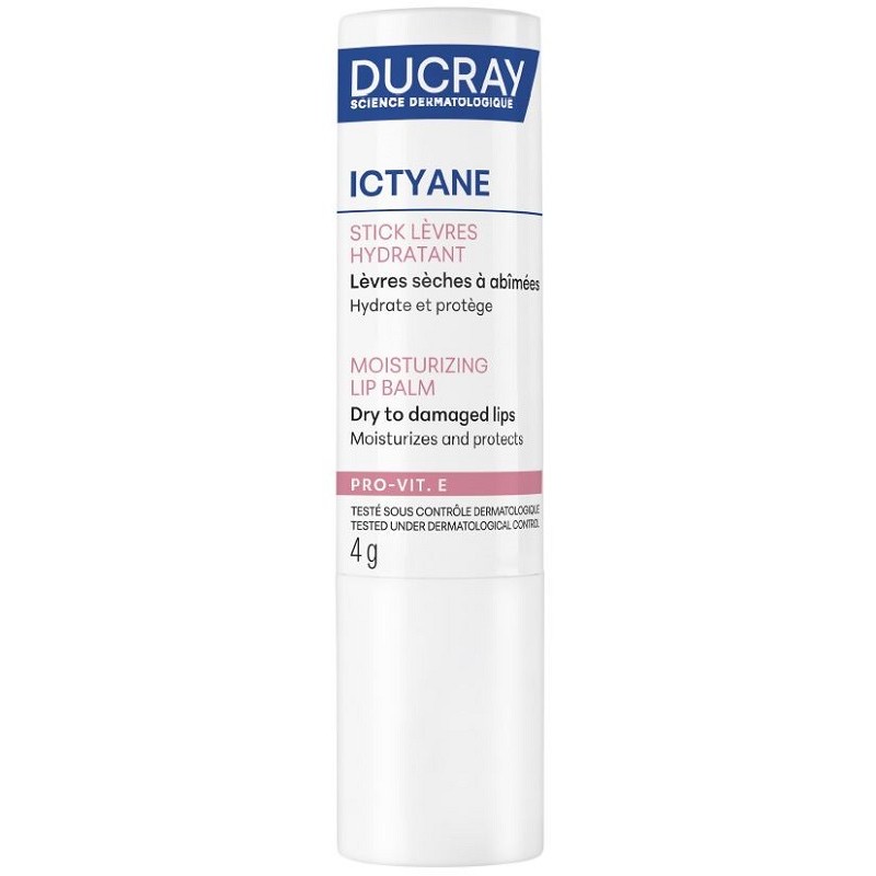 Ictyane Stick Labbra idratante e protettivo per labbra secche stick da 4g Ictyane Stick Labbra idratante e protettivo per labbra secche stick da 4g