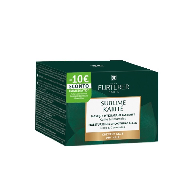 Rene Furterer Sublime Karite Maschera Idratante Disciplinante per Capelli Secchi e Crespi 200ml