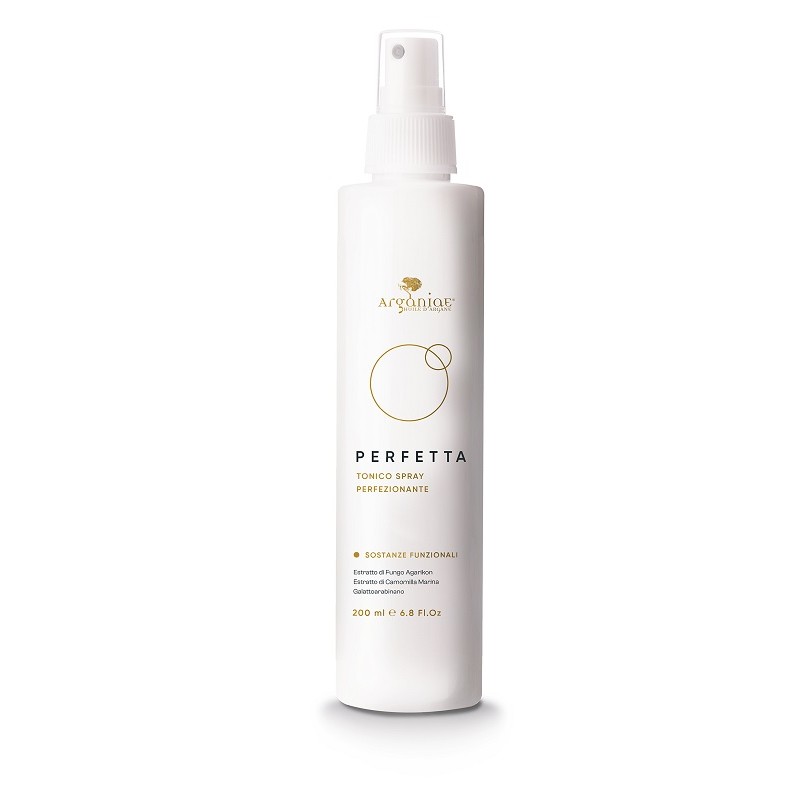 Arganiae Perfetta Tonico Spray riequilibrante per pelle mista e impura 200ml Arganiae Perfetta Tonico Spray riequilibrante per pelle mista e impura 200ml