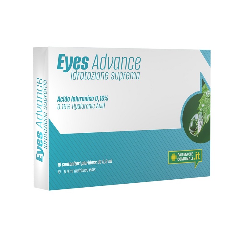 Eyes Advance Idratazione Suprema per Idratazione Oculare 10 Contenitori Pluridose da 0,6ml Eyes Advance Idratazione Suprema per Idratazione Oculare 10 Contenitori Pluridose da 0,6ml