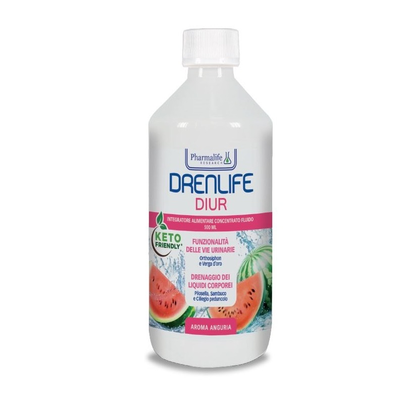 Drenlife Diur Integratore Drenaggio Liquidi e Funzionalità Vie Urinarie 500 ml Drenlife Diur Integratore Drenaggio Liquidi e Funzionalità Vie Urinarie 500 ml