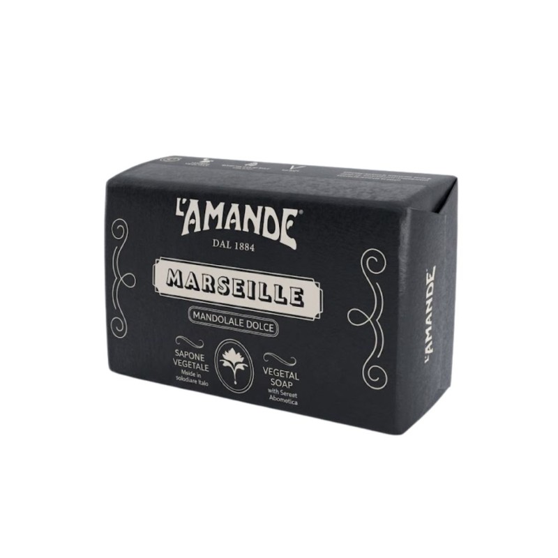 Formato di L'Amande Sapone Vegetale Olio di Mandorle Dolci Detergente Delicato 200 g