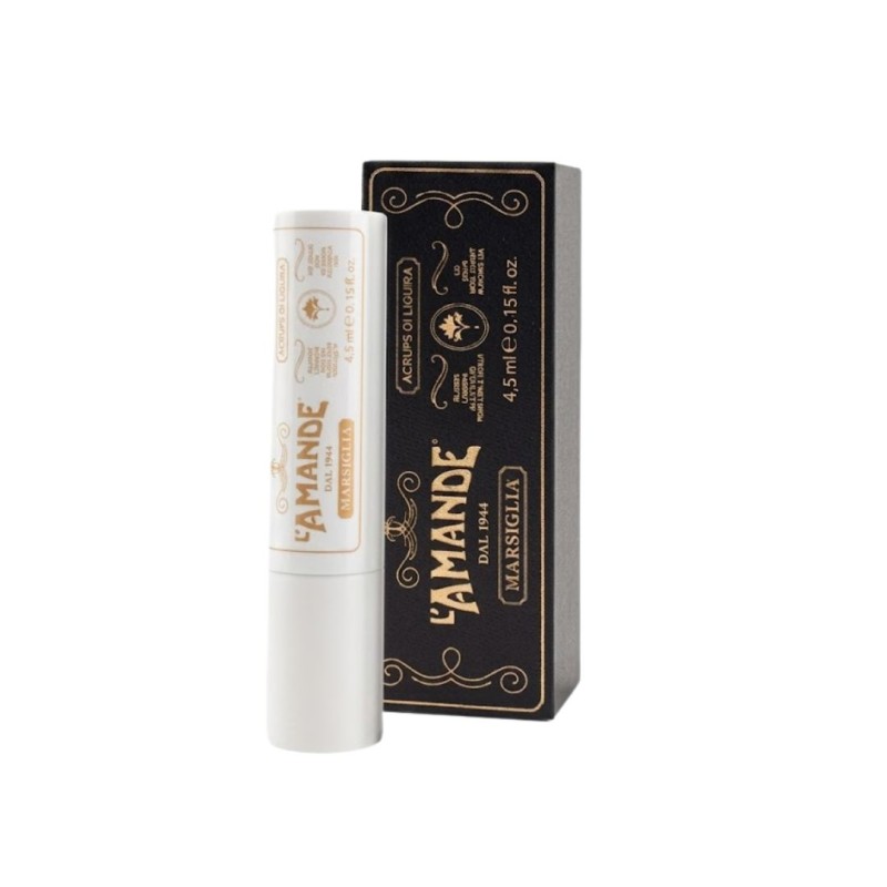 Formato di L'Amande Burro Labbra Oli Essenziali Biologici Idratante e Nutriente 4,5 ml