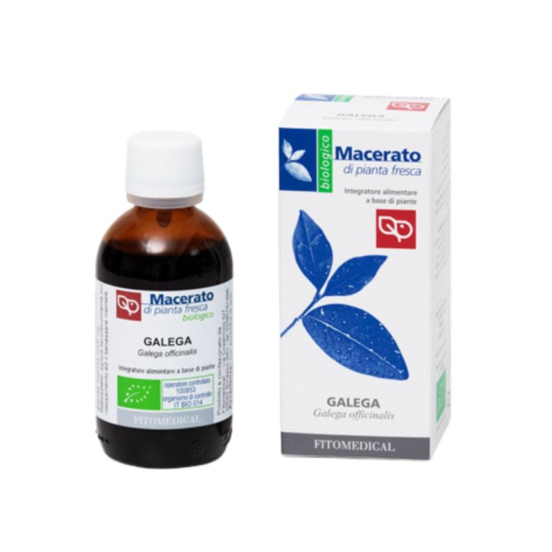 Flacone Fitomedical Galega Tintura Madre per Metabolismo 500ml Bio