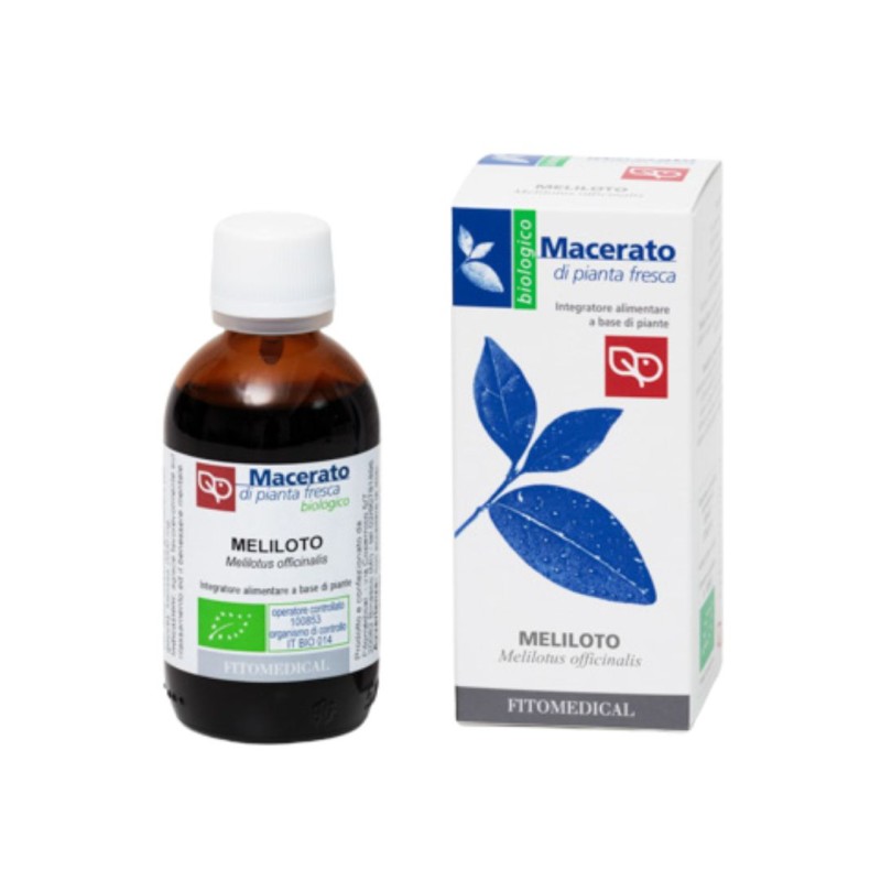 Flacone Fitomedical Meliloto Tintura Madre per Circolazione Venosa 1000 Ml Bio