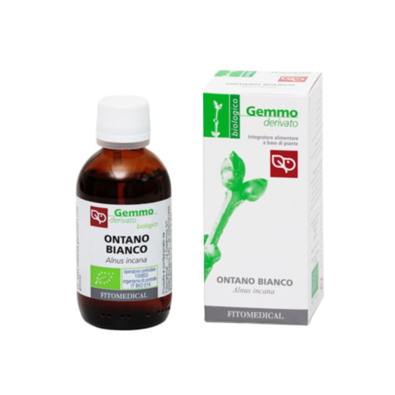 Flacone Fitomedical Ontano Nero Macerato Glicerico per Antinfiammatorio 500 Ml Bio