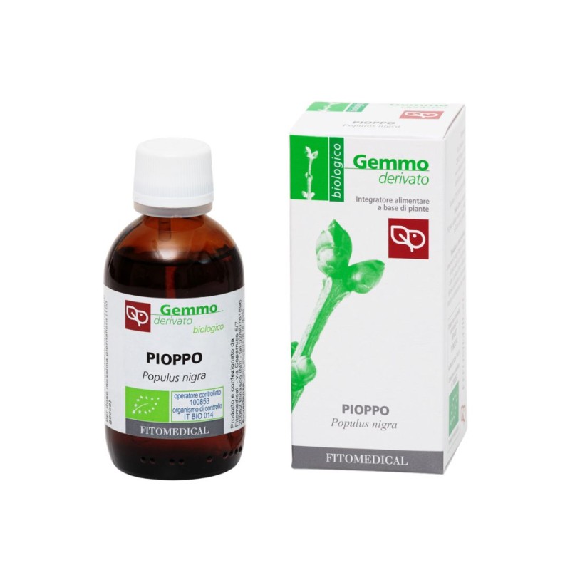 flacone Fitomedical Pioppo Macerato Glicerico per Vie Urinarie 1000 Ml Bio