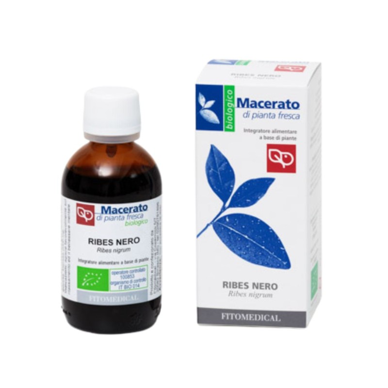 Flacone Fitomedical Ribes Nero Tintura Madre per Allergie e Articolazioni 1000 Ml Bio