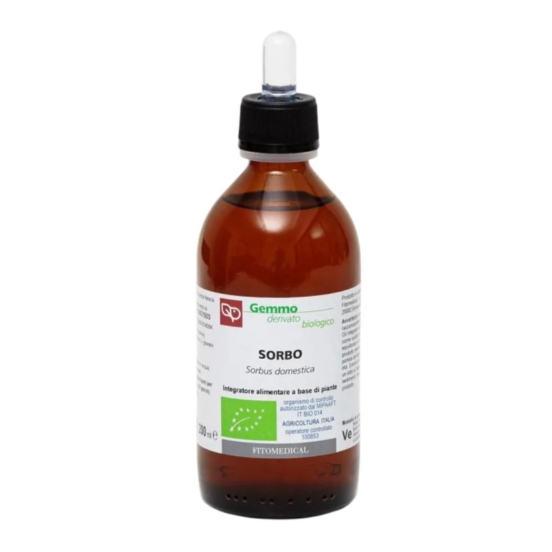 Flacone Fitomedical Sorbo Macerato Glicerico per Circolazione Venosa 500 Ml Bio