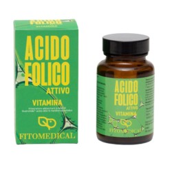 flacone Fitomedical Vitamina Acido Folico Attivo 90 Capsule flacone Fitomedical Vitamina Acido Folico Attivo 90 Capsule