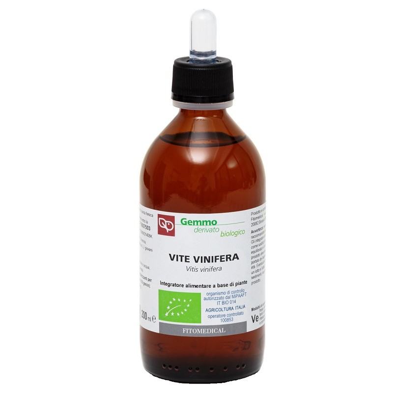 Vite Vinifera Macerato Glicerico Bio per Benessere Naturale 200ml