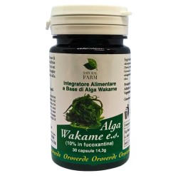 Formato di Natural Farm Alga Wakame Integratore per Supporto al Metabolismo 30 Capsule Formato di Natural Farm Alga Wakame Integratore per Supporto al Metabolismo 30 Capsule