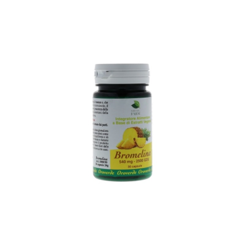 Formato di Natural Farm Bromelina 540 mg Integratore Depurante e Anticellulite 30 Capsule Vegetali Formato di Natural Farm Bromelina 540 mg Integratore Depurante e Anticellulite 30 Capsule Vegetali