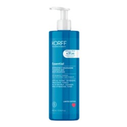 Korff Essential Latte All In One Detergente Struccante Tonico per Pelle Idratata 400 ml Korff Essential Latte All In One Detergente Struccante Tonico per Pelle Idratata 400 ml