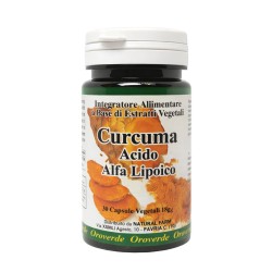 Barattolo Natural Farm Curcuma Acido Alfa Lipoico Integratore Antiossidante 30 Capsule Barattolo Natural Farm Curcuma Acido Alfa Lipoico Integratore Antiossidante 30 Capsule