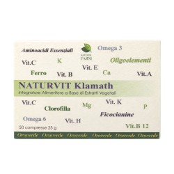 Confezione Natural Farm Naturvit Kalamath Integratore Ricostituente per Stanchezza e Stress 50 Compresse Confezione Natural Farm Naturvit Kalamath Integratore Ricostituente per Stanchezza e Stress 50 Compresse