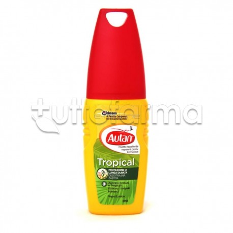 Autan Tropical Vapo Spray Antizanzare 100 ml