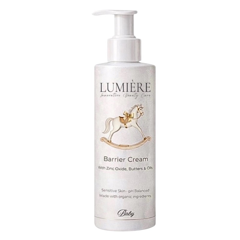 Lumiere Baby Barrier Cream crema barriera per cambio pannolino 200ml Lumiere Baby Barrier Cream crema barriera per cambio pannolino 200ml
